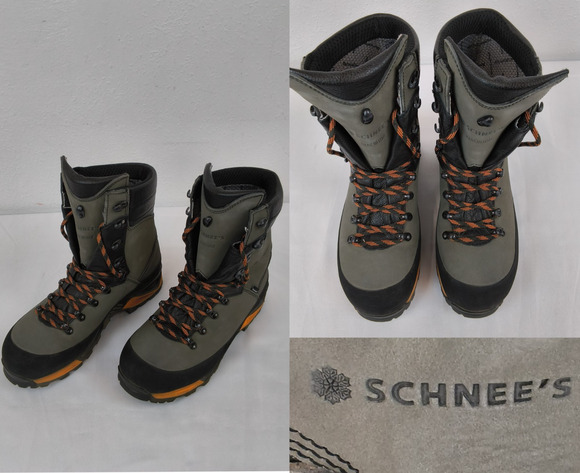 Schnee's Other - Schnee's Timberline Boots Men's 8.5 Hand Crafted Tsavo Insulated 10" #W5133